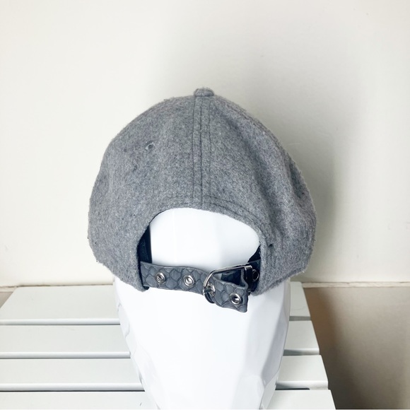 New Era Black Label Cashmere NFL AFC Champions  Hat Gray one size fits all EUC - Picture 3 of 4